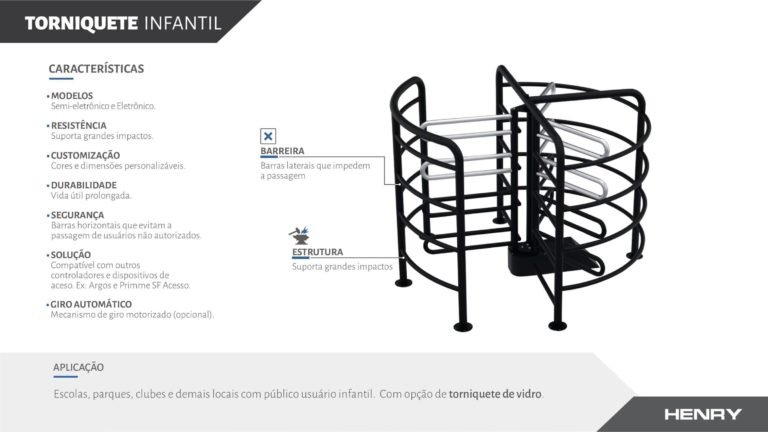 torniquete henry infantil